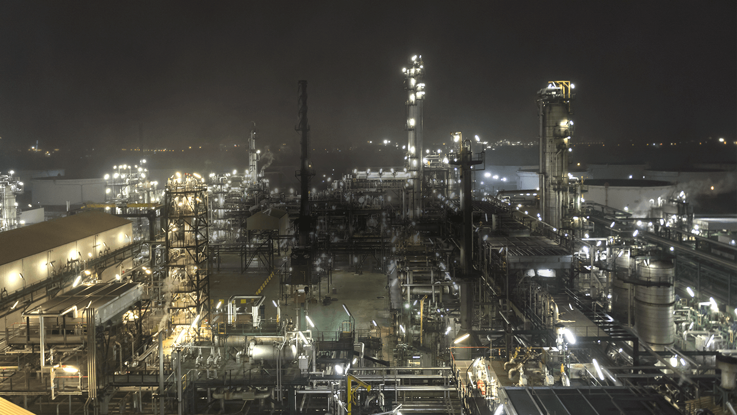 plateforme d’Anvers de nuit